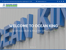 Tablet Screenshot of oceanking.co.uk